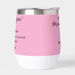 Thank you for purchase pink family business detail