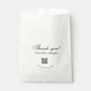 Thank you for purchase pink family business detail favour bag
