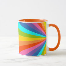 "Thank you for shining your light" Colourful Rays