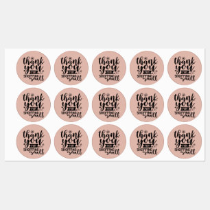 Thank You for Shopping Sticker