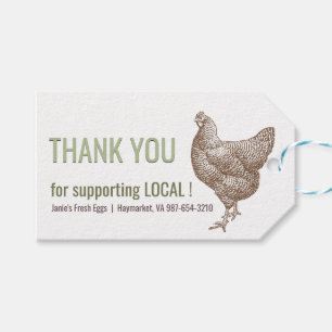 THANK YOU for Supporting Local Foods Product Tag