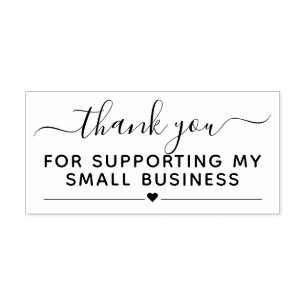 Thank You For Supporting My Small Business Self-inking Stamp