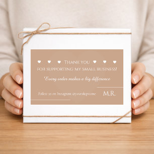 Thank You For Supporting My Small Business    Sticker