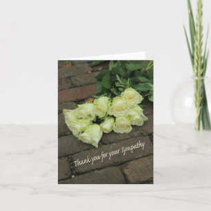 Thank you for Sympathy Card