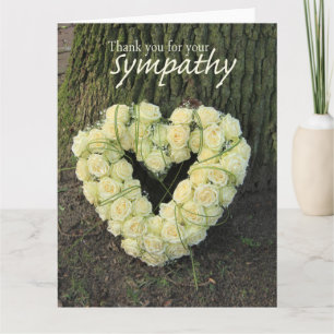 Thank you for Sympathy Card