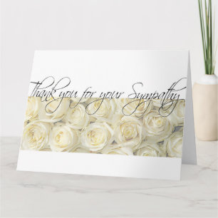 Thank you for Sympathy Card