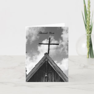 Thank You For Sympathy, Old Church Black and White