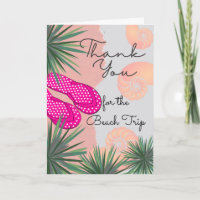 Thank You for the Beach Trip Shells Sand Sandals