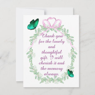 THANK YOU FOR THE GIFT, CARD