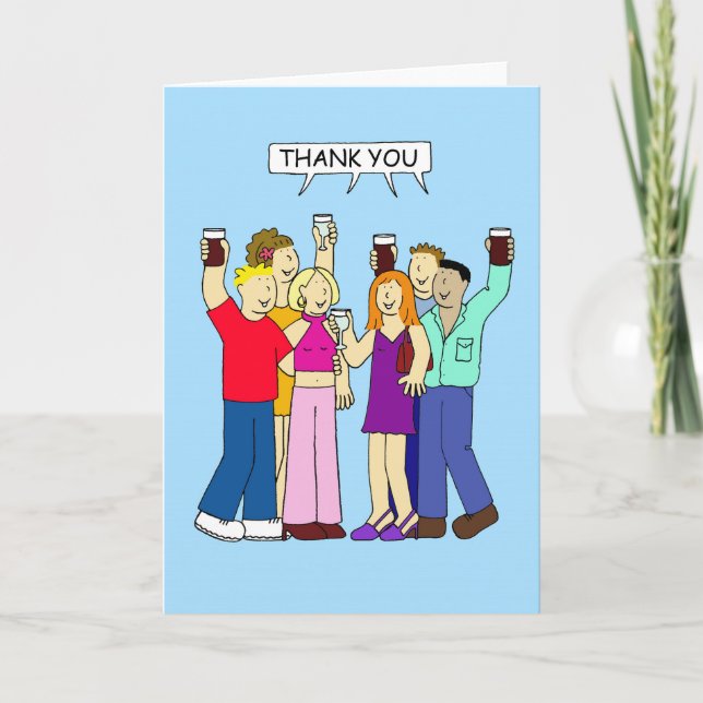 Thank you for the Great Party. (Front)
