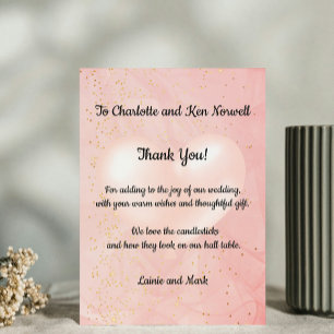 Thank You For the Wedding Gift 2 Card