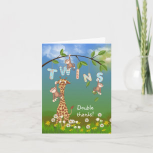 Thank you for Twin Shower Card