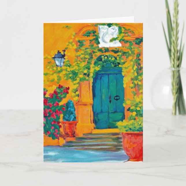 Thank-you for welcoming me into your home card (Front)