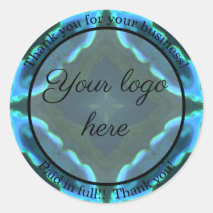 Thank you for your business stickers