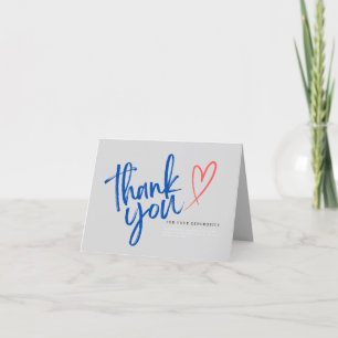 Thank You for Your GENEROSITY