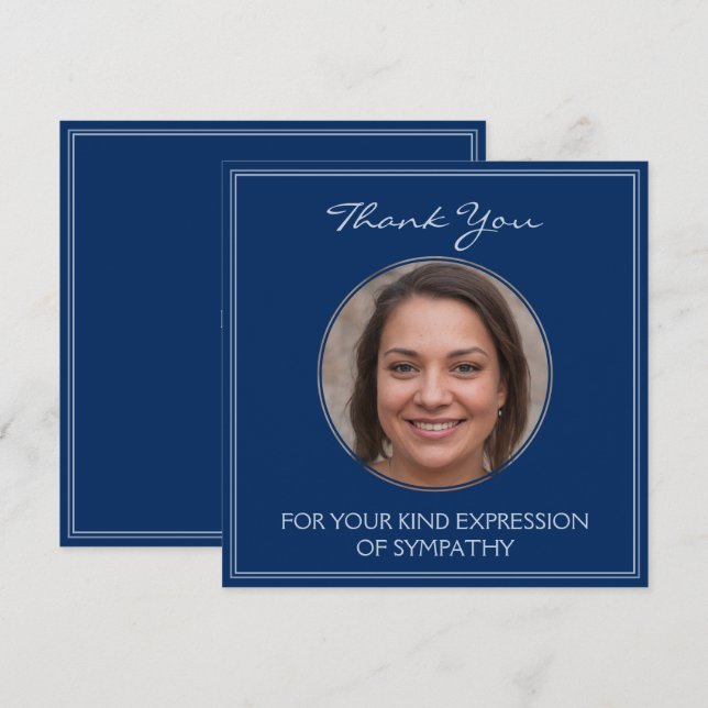 Thank You For Your Kind Expression Of Sympathy (Front/Back)