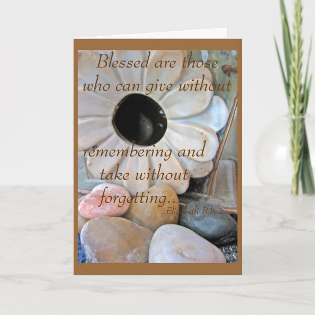 Thank You for your kindness (Front)