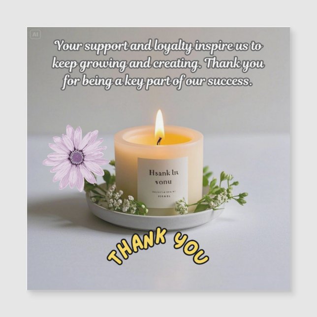 Thank You for Your Kindness (Front)