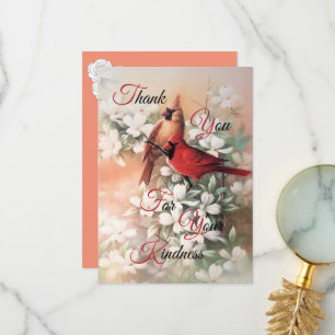 Thank You For Your Kindness Thank You Card