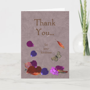 Thank You..for your kindness You Card