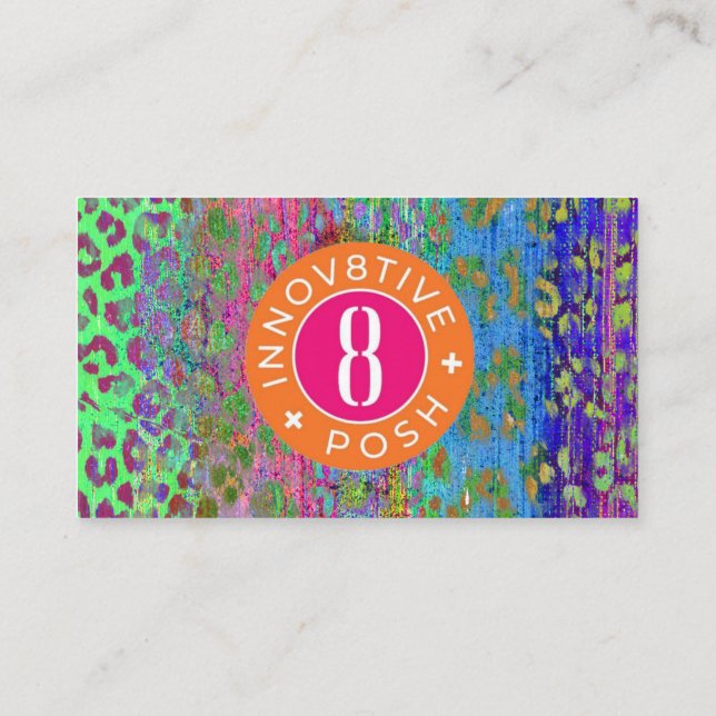 Thank you for your order Innov8tive Posh card (Back)