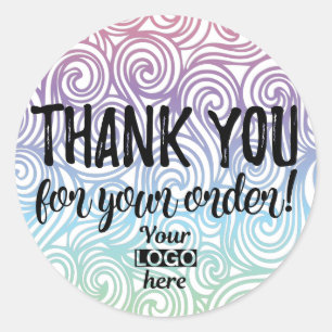 Thank you for your order label