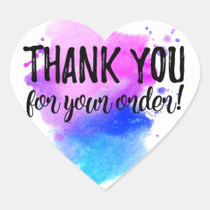 Thank you for your order label