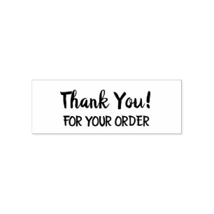 Thank You for Your Order Self-inking Stamp