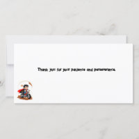 Thank you for your patience and perseverance.