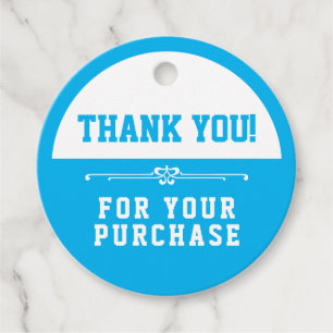 Thank you for your purchase favour tags