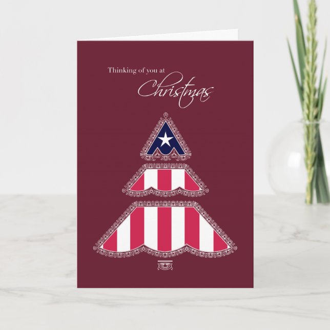 Thank you for Your Service at Christmas, Patriotic (Front)