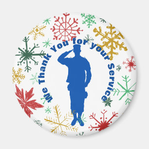 Thank You For Your Service Magnet