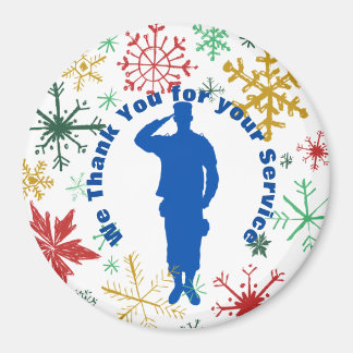 Thank You For Your Service Magnet