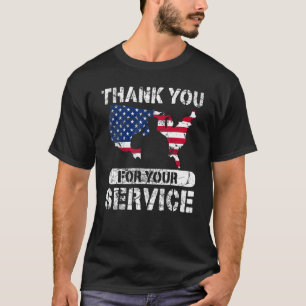 Thank You For Your Service Patriotic Veterans Day_ T-Shirt