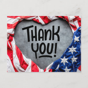 Thank you for Your Service! Postcard