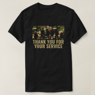 Thank You For Your Service T-Shirt