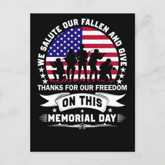 Thank You for Your Service: Veterans Day 2025 Holiday Postcard