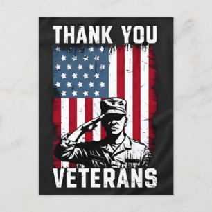 Thank You for Your Service: Veterans Day 2025 Holiday Postcard