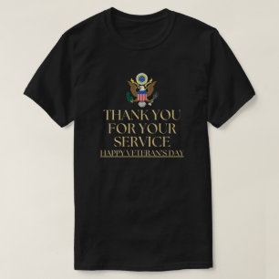 Thank You for Your Service Veterans Day T-Shirt
