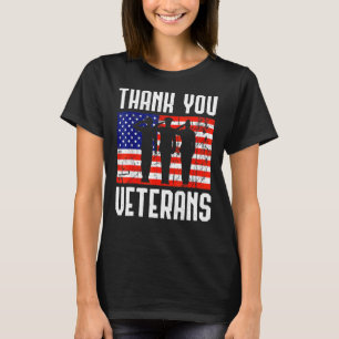 Thank you for your services Patriotic Veterans  Pr T-Shirt