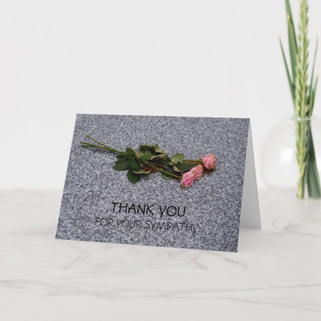 Thank You For Your Sympathy (Front)