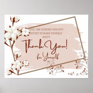 Thank you for Yourself  Poster
