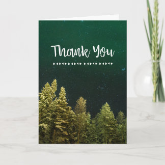 Thank You Forest Card