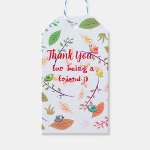 Thank You  Friend Gift Tags