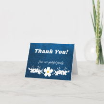 Thank You from a Grateful Family