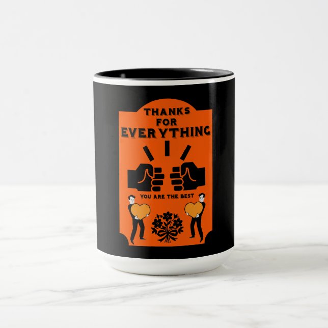 Thank You From Human Resources Mug (Center)