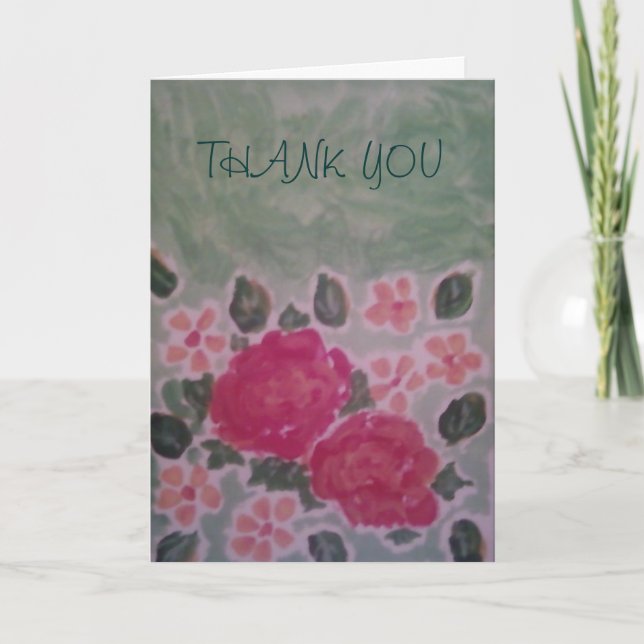 THANK YOU FROM THE BOTTOM OF MY HEART CARD (Front)