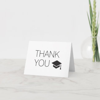 Thank You From The Graduate Card