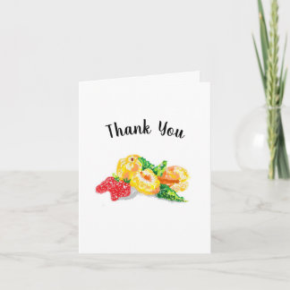 Thank You : Fruits of Love Card