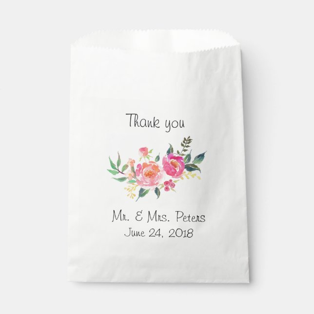 Thank you gift bag (Front)
